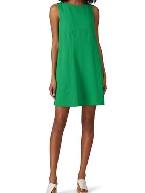 Trina Turk Emerald Green Sleeveless Shift Dress